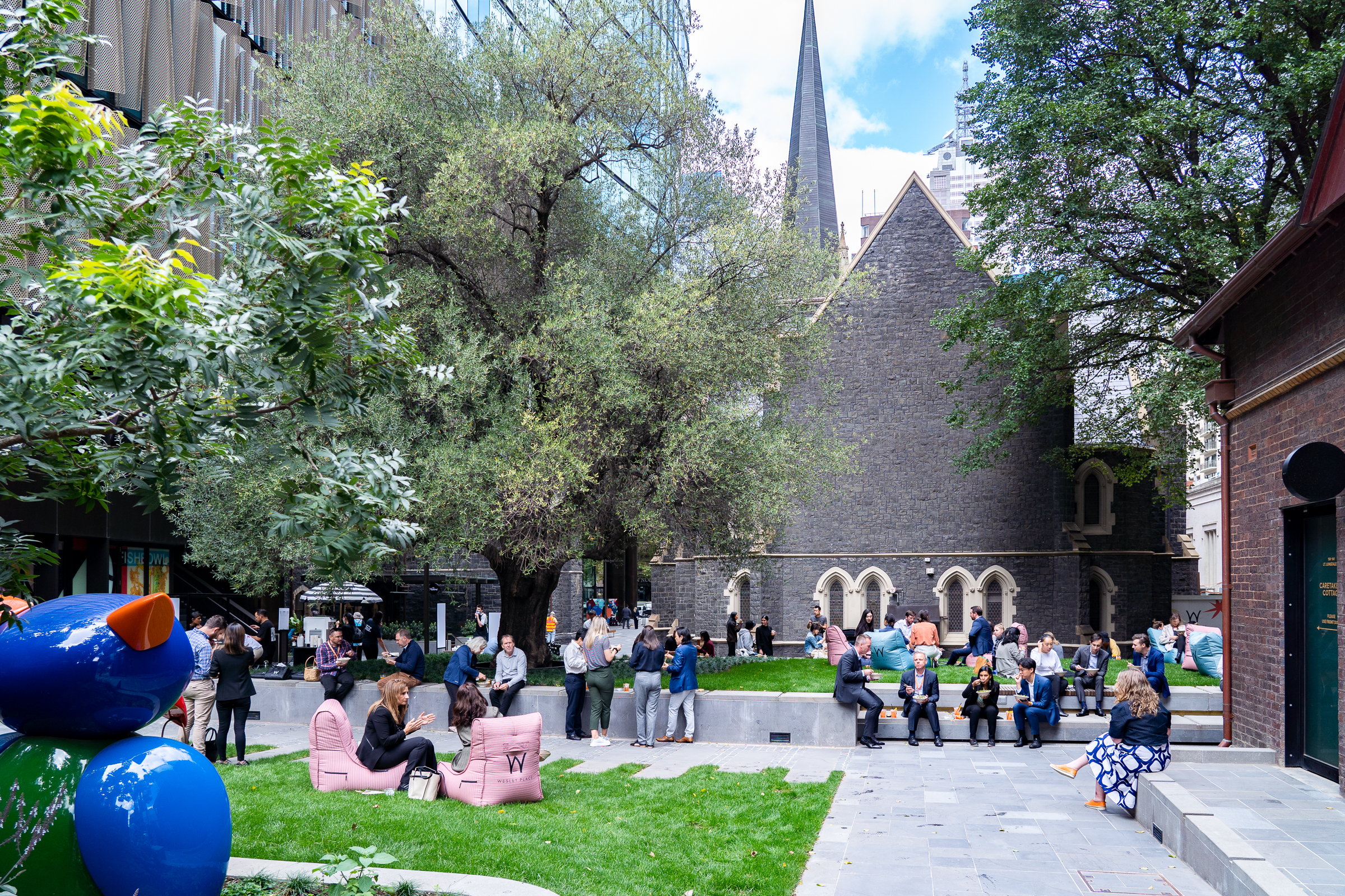 Wesley Place_urban summer
